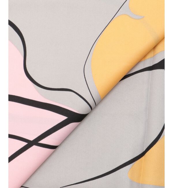  「ニュアンスプリントビッグスカーフ」|バンダナ・スカーフ|