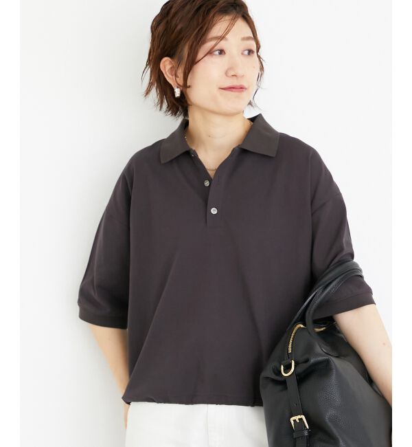  「《手洗い可能》ドロストカノコポロ」|ポロシャツ|