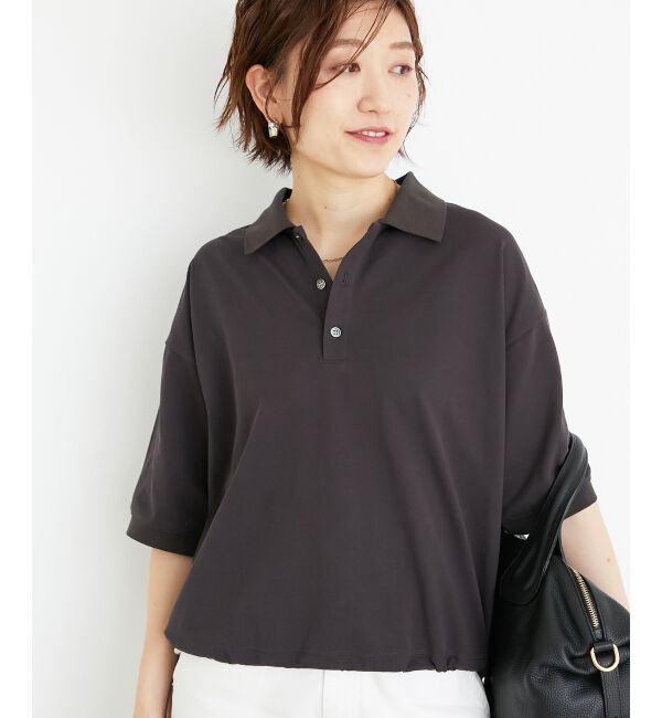  「《手洗い可能》ドロストカノコポロ」|ポロシャツ|