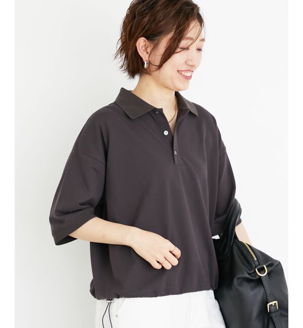  「《手洗い可能》ドロストカノコポロ」|ポロシャツ|