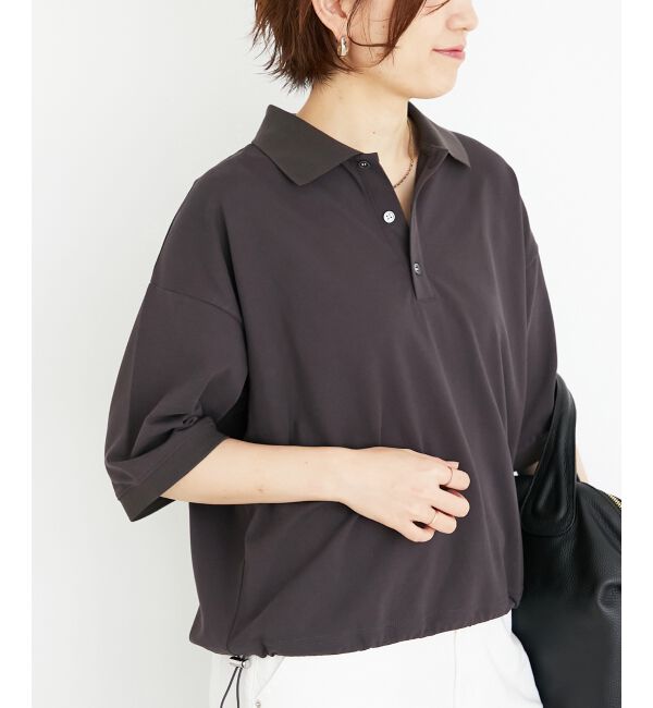  「《手洗い可能》ドロストカノコポロ」|ポロシャツ|