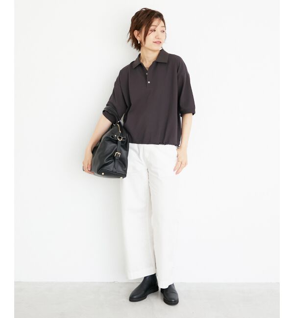  「《手洗い可能》ドロストカノコポロ」|ポロシャツ|