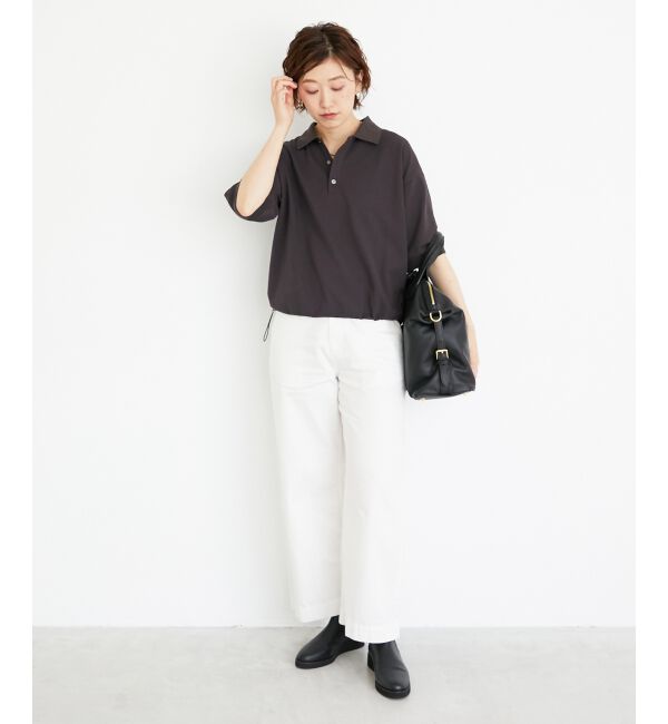  「《手洗い可能》ドロストカノコポロ」|ポロシャツ|
