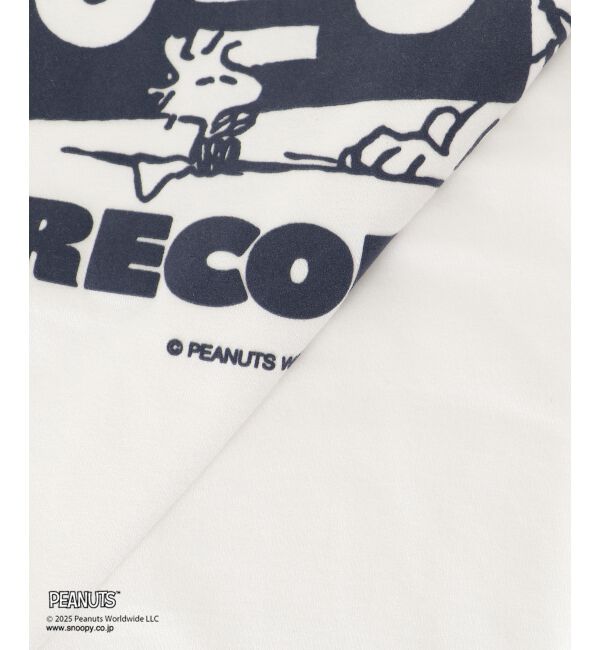  「【PEANUTS】フットボールTシャツ」|Tシャツ・カットソー|