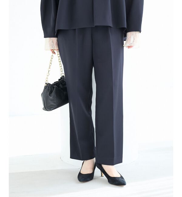  「ツインクロスタックテーパードパンツ」|その他|