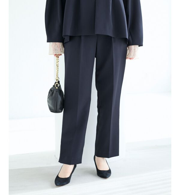  「ツインクロスタックテーパードパンツ」|その他|