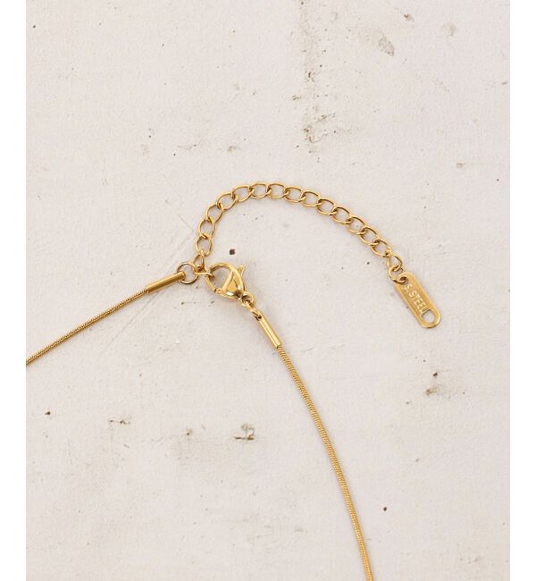  「O ステンレスモチーフネックレス」|ネックレス|