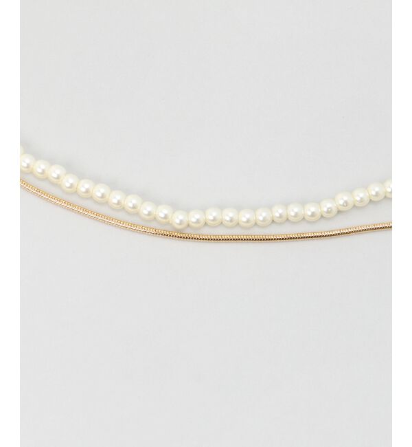 MAJESTICLEGON「アソートパールネックレス」|ネックレス|