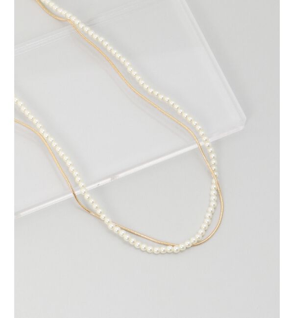 MAJESTICLEGON「アソートパールネックレス」|ネックレス|柄Ｃ