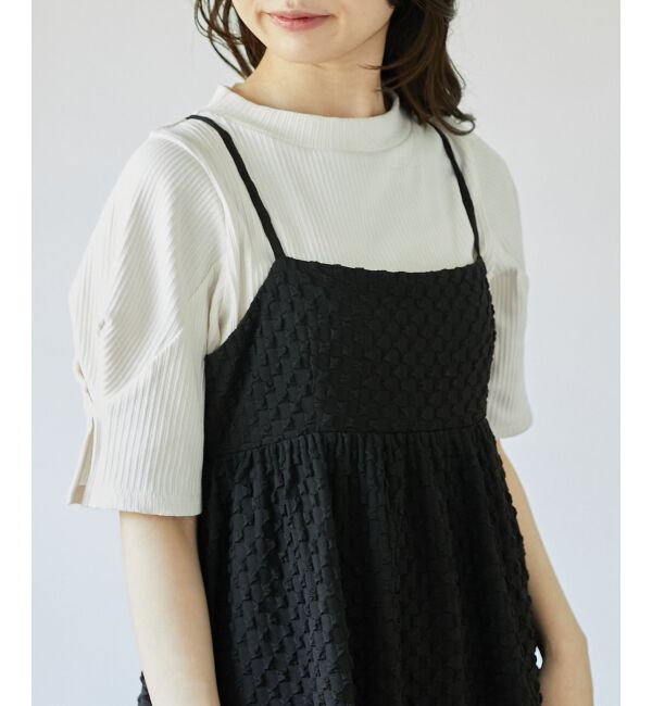 MAJESTICLEGON「バックオープンキャミワンピース」|ワンピース|