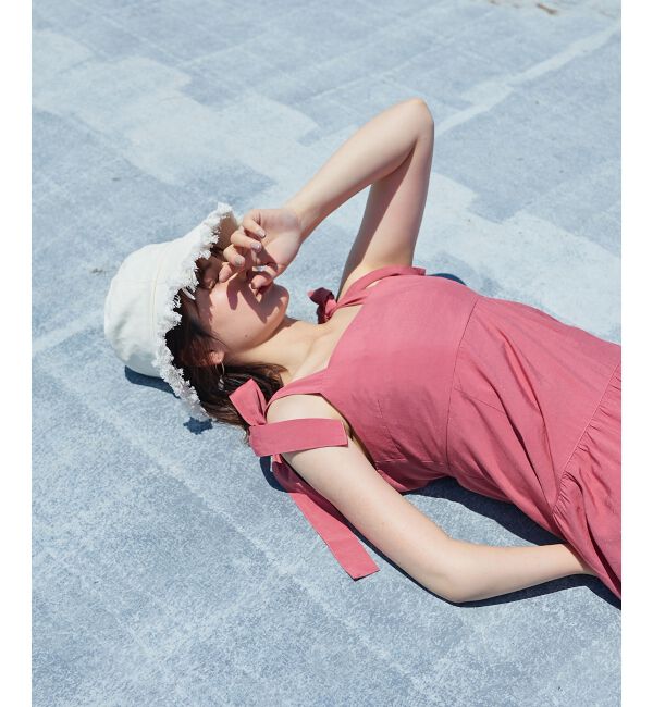 MAJESTICLEGON「2way肩リボンティアードワンピース」|ワンピース|