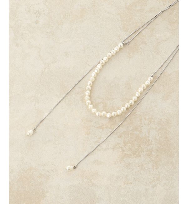 MAJESTICLEGON「パールコンビネックレス」|ネックレス|