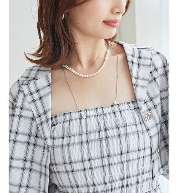 MAJESTICLEGON「パールコンビネックレス」|ネックレス|