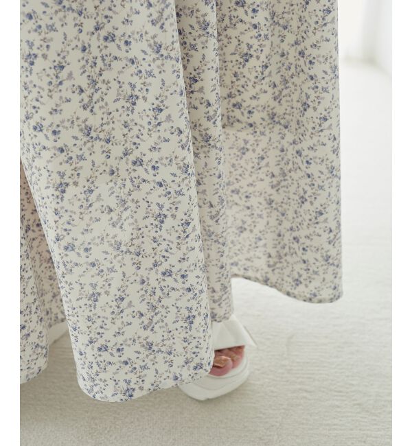 MAJESTICLEGON「フリルショルダーレースアップワンピ」|ワンピース|