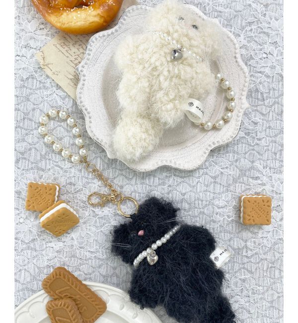 MAJESTICLEGON「ふわふわキャットキーホルダー」|チャーム・キーホルダー|