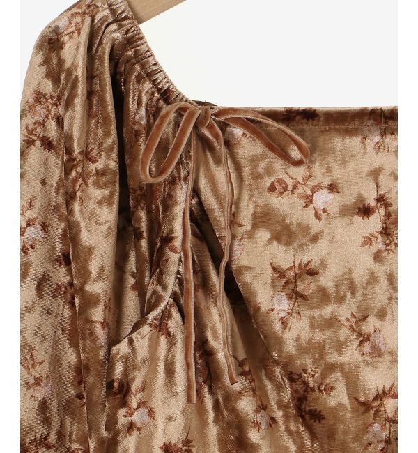 MAJESTICLEGON「チョーカーセットベロアトップス」|シャツ・ブラウス|