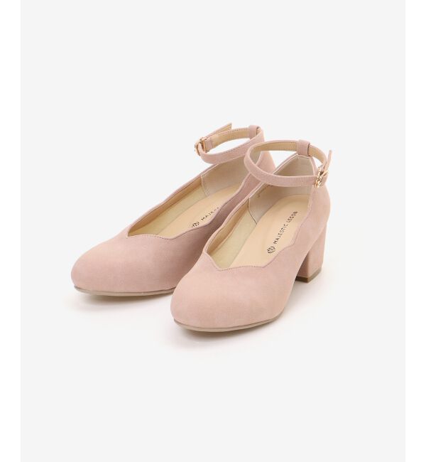 MAJESTICLEGON「ふかふかスカラップパンプス」|パンプス|