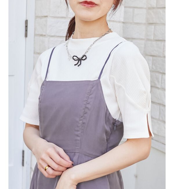  「タックスリーブトップス」|Tシャツ・カットソー|オフ