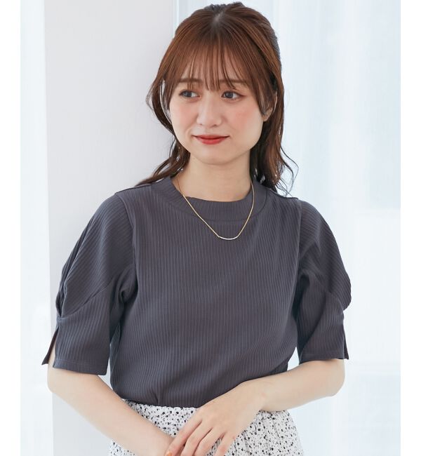  「タックスリーブトップス」|Tシャツ・カットソー|