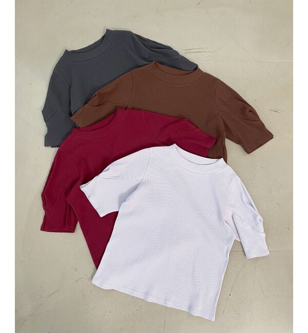  「タックスリーブトップス」|Tシャツ・カットソー|