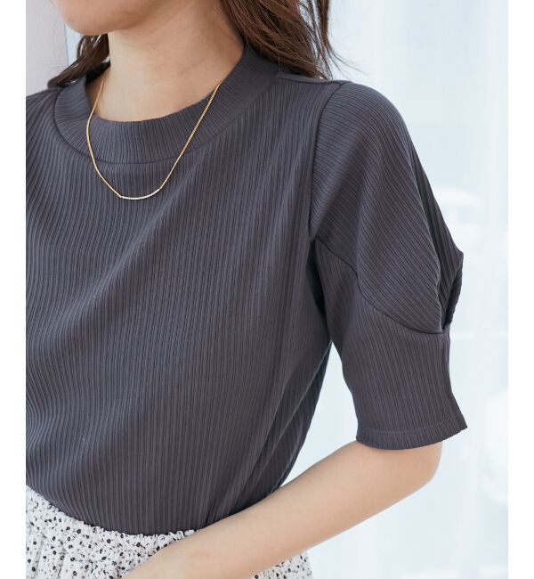  「タックスリーブトップス」|Tシャツ・カットソー|