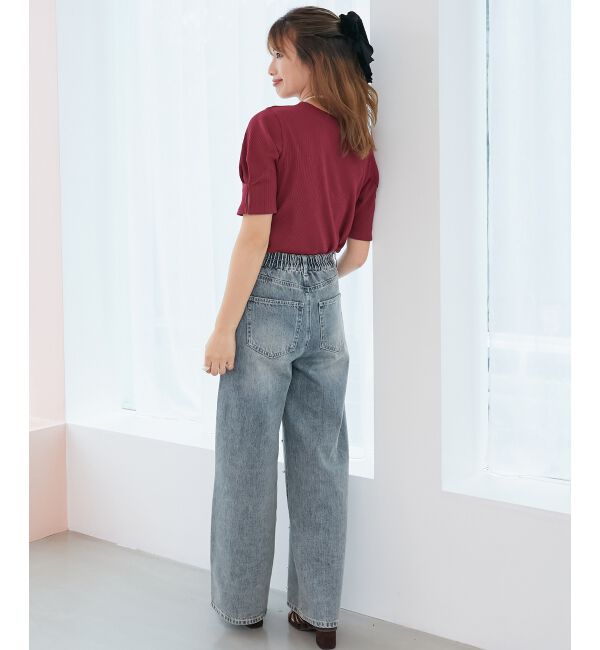  「タックスリーブトップス」|Tシャツ・カットソー|