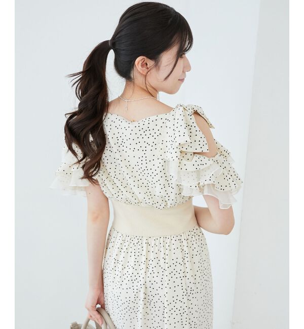  「&infin;フリルリボンコルセットワンピース」|ワンピース|