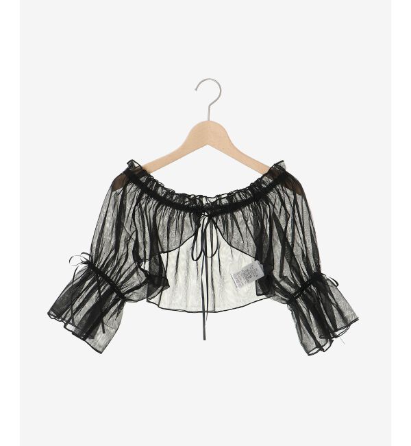  「チュールボレロセットミニキャミワンピ」|ワンピース|