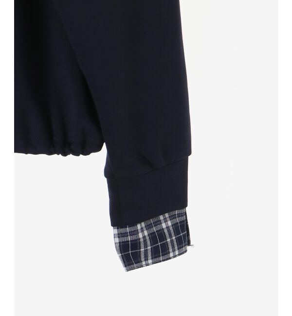  「レイヤード風スウェットセットアップ」|ワンピース|