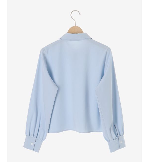  「ワンポイントロゴ刺繍シャツ」|シャツ・ブラウス|