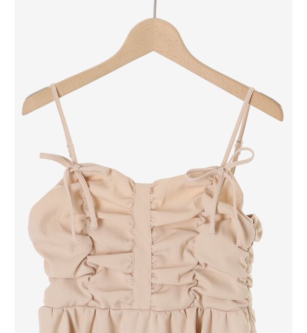  「ふわふわニット&times;ミニワンピセット」|ワンピース|