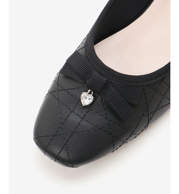  「キルティングリボンパンプス」|パンプス|