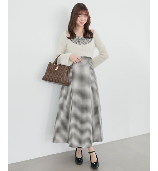  「キルティングリボンパンプス」|パンプス|