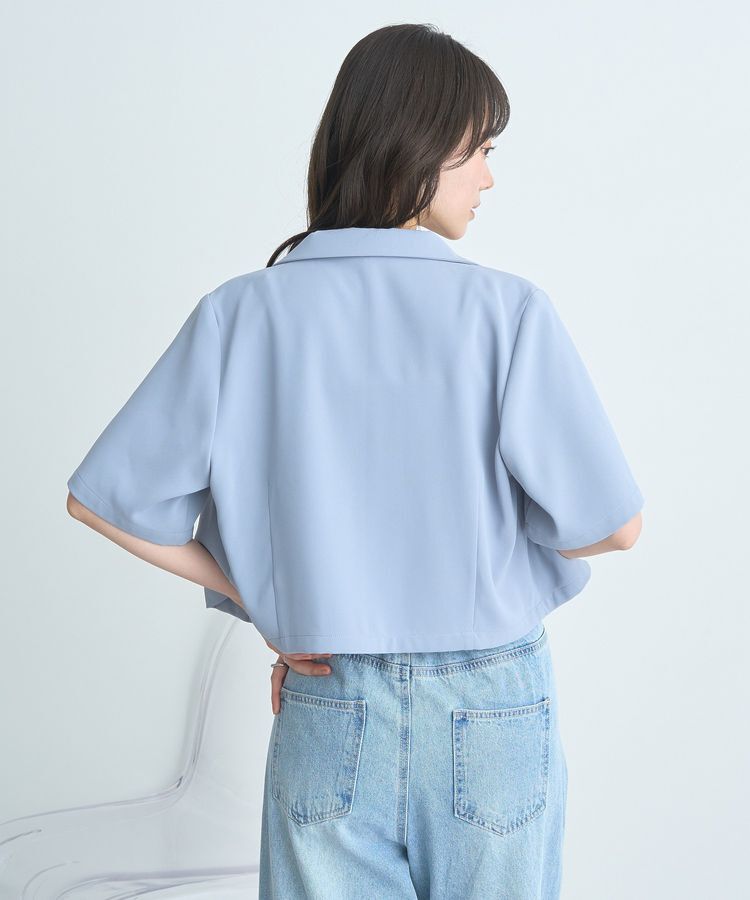 earth music&ecology「ショートテーラードジャケット」|テーラードジャケット|