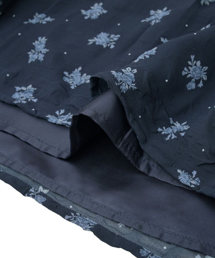 earth music&ecology「花柄シアーポップコーンキャミワンピース」|ワンピース|