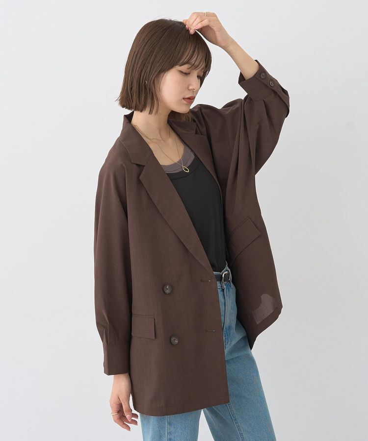 earth music&ecology「シアードルマンジャケット」|テーラードジャケット|