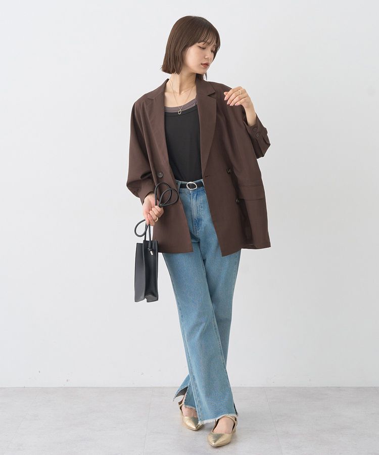 earth music&ecology「シアードルマンジャケット」|テーラードジャケット|