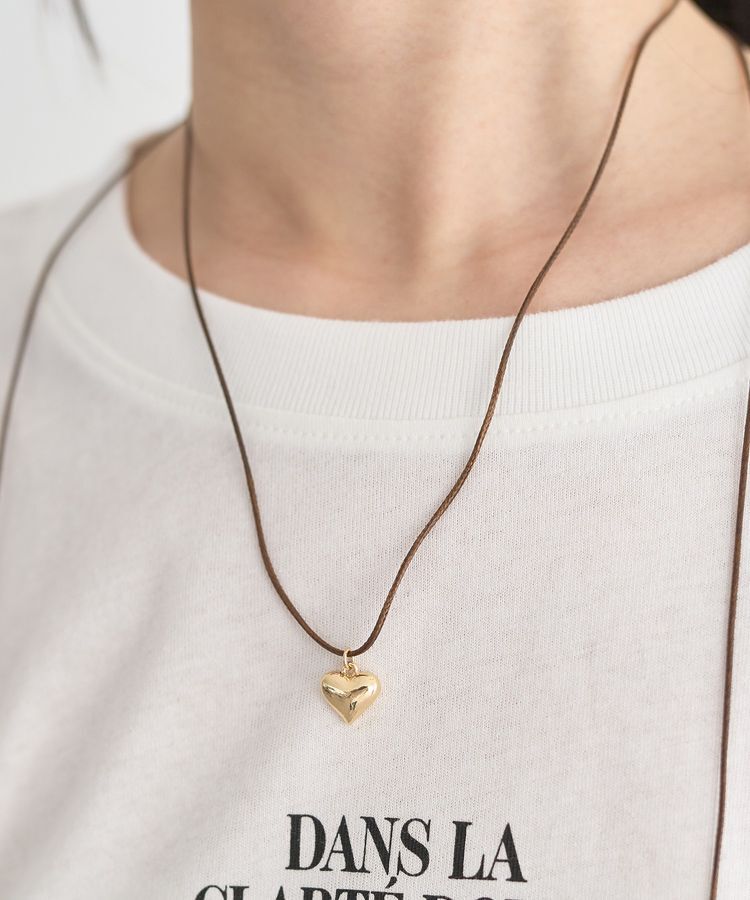 earth music&ecology「ハートコードネックレス」|ネックレス|