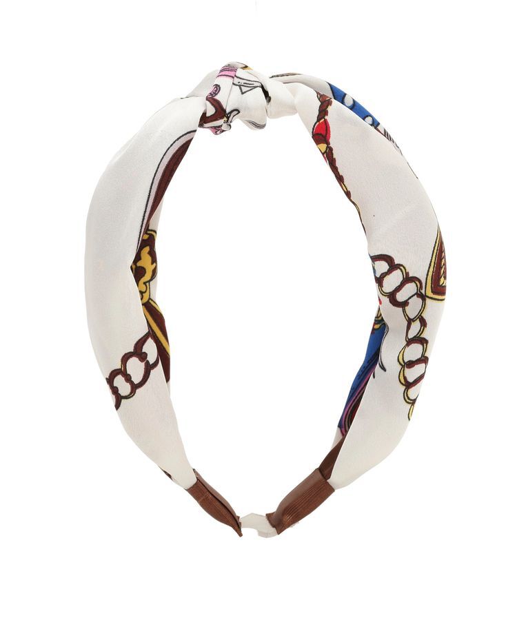 earth music&ecology「スカーフ柄カチューシャ」|その他|