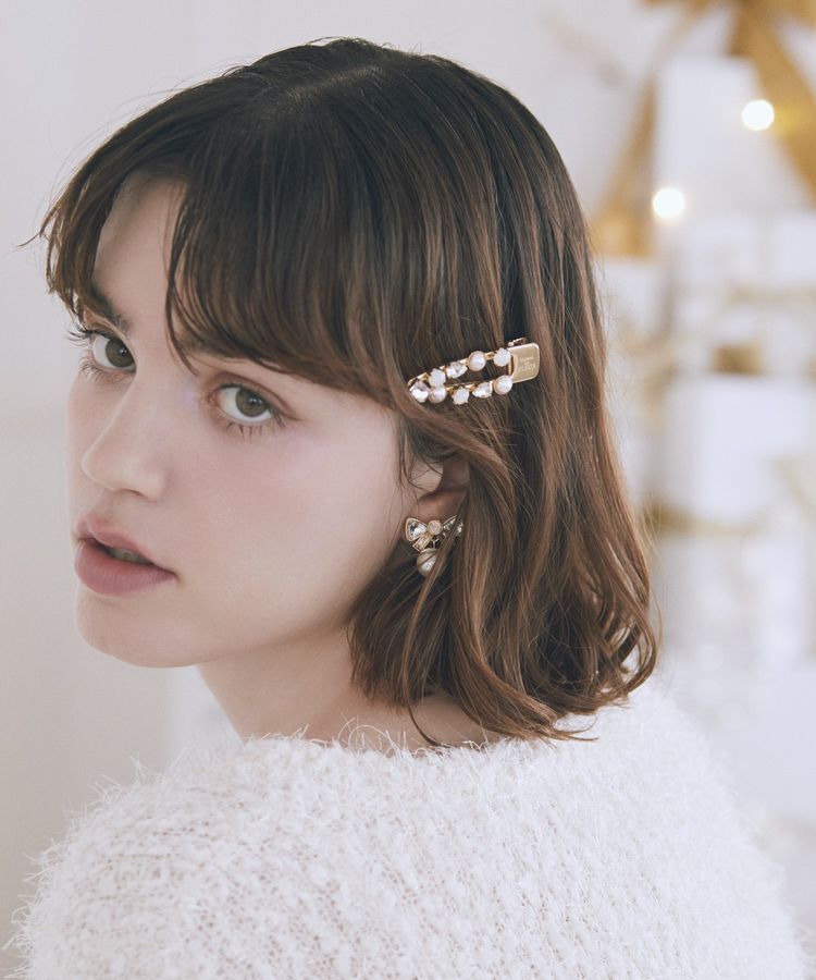 Maison de FLEUR「メタルビジュークリップ」|その他|