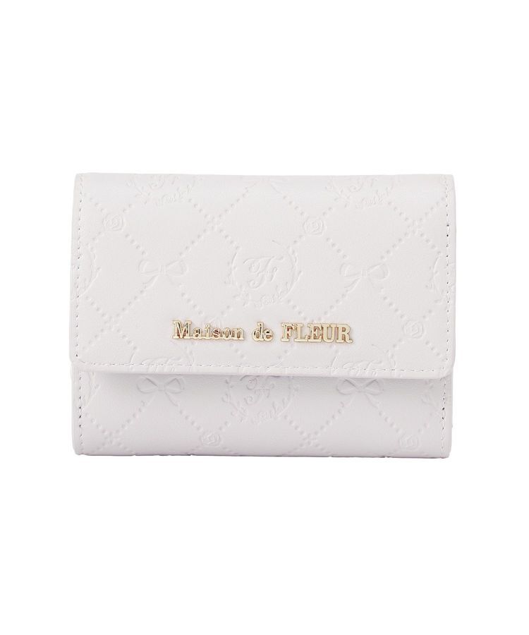 Maison de FLEUR「カラーモノグラムウォレット」|財布|