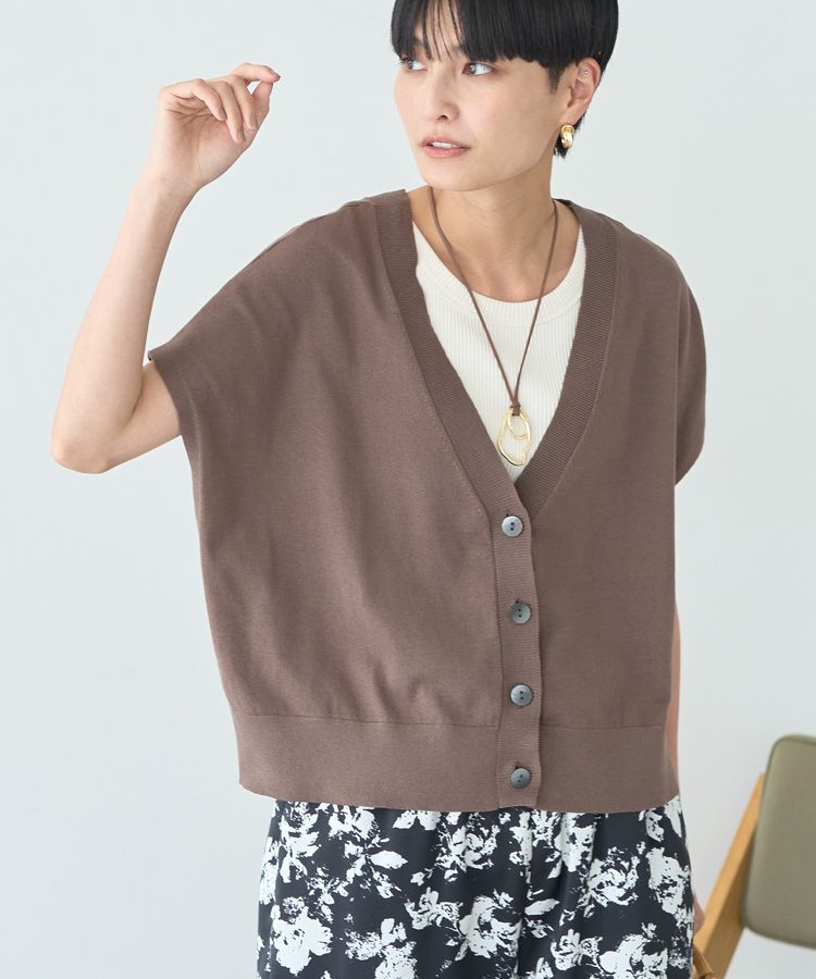 AMERICAN HOLIC「【前後2WAY】Vネックニットベスト」|ベスト・ジレ|