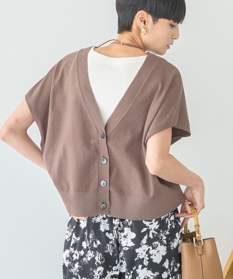 AMERICAN HOLIC「【前後2WAY】Vネックニットベスト」|ベスト・ジレ|