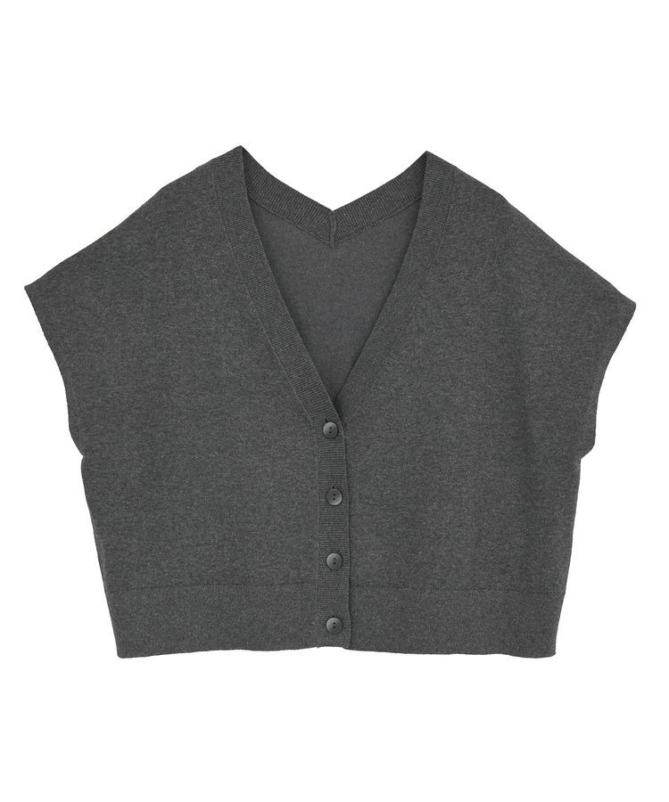 AMERICAN HOLIC「【前後2WAY】Vネックニットベスト」|ベスト・ジレ|