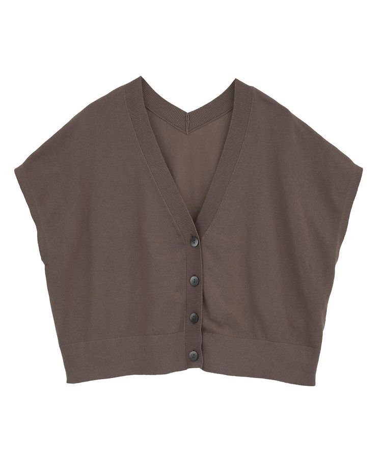 AMERICAN HOLIC「【前後2WAY】Vネックニットベスト」|ベスト・ジレ|