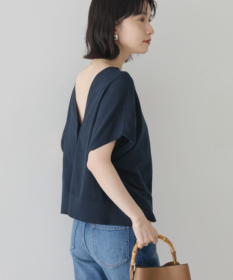 AMERICAN HOLIC「【前後2WAY】Vネックニットベスト」|ベスト・ジレ|