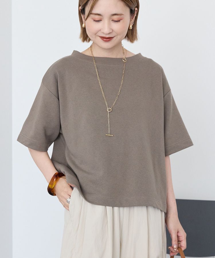 AMERICAN HOLIC「2WAYオフショルスウェット半袖プルオーバー」|スウェット・ジャージ|