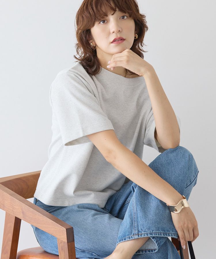 AMERICAN HOLIC「2WAYオフショルスウェット半袖プルオーバー」|スウェット・ジャージ|