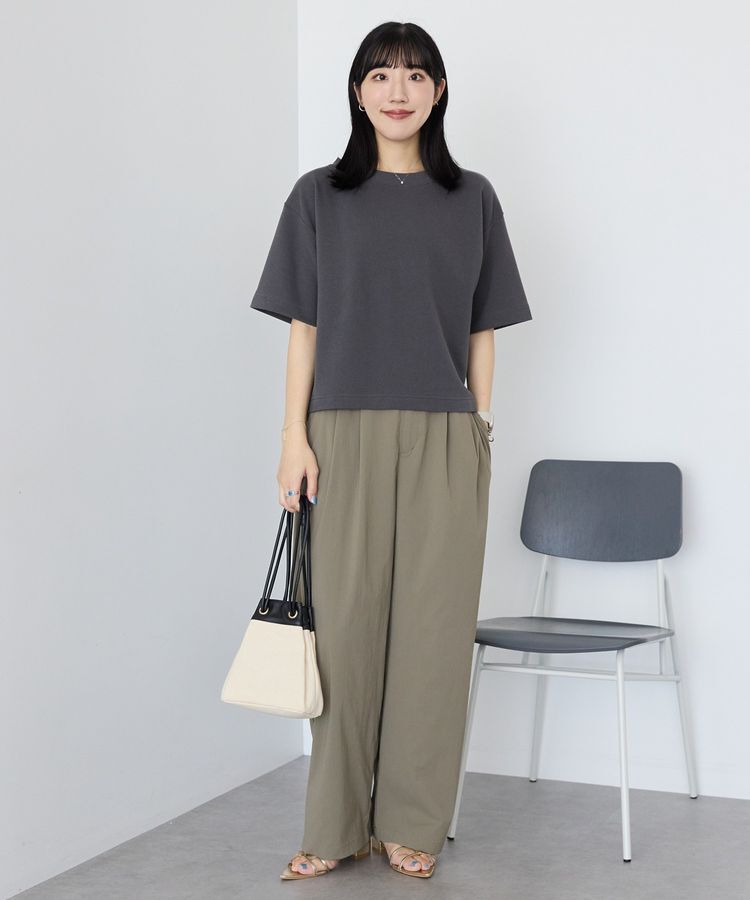 AMERICAN HOLIC「2WAYオフショルスウェット半袖プルオーバー」|スウェット・ジャージ|