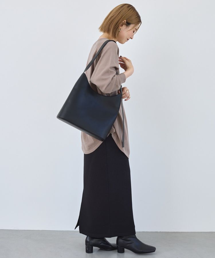 AMERICAN HOLIC「バイパチ2WAYヘンリーネックニットプルオーバー＜静電気軽減＞」|ニット・セーター|